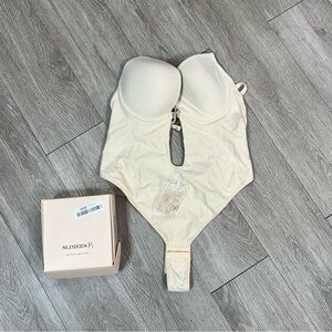 Slimers NWOT Low Back Shape Wear Bodysuit/Shapewear Size M NWOT
